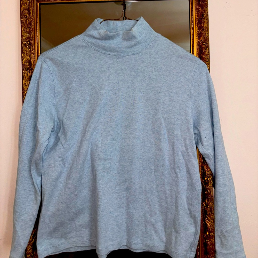 Pendleton Light Blue Turtle Neck - image 1